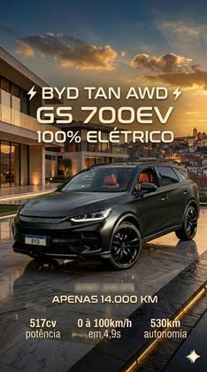 BYD TAN ELÉTRICO AWD BYD TAN ELÉTRICO AWD